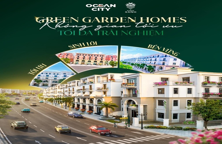 GREEN GARDEN HOUSE – KHÔNG GIAN TỐI ƯU, ĐỊNH NGHĨA TRẢI NGHIỆM SỐNG MỚI ✨